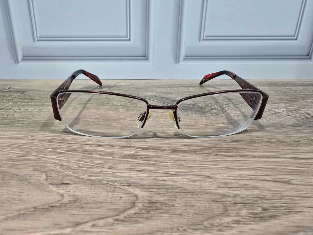 Nike Flexon 4083 200 Brown Metal Frames 52-19 145